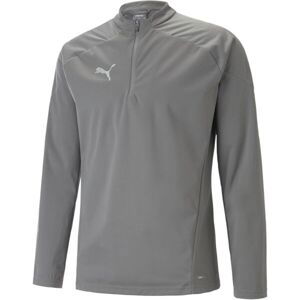 Puma TEAMCUP TRAINING RAIN TOP JACKET Pánská fotbalová bunda, šedá, veľkosť L