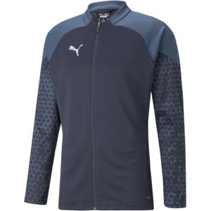 Puma TEAMCUP TRAINING JACKET Pánská fotbalová bunda, tmavě modrá, veľkosť XXL