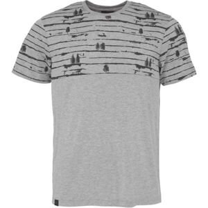 Willard DURAN Pánské triko, šedá, veľkosť XXL