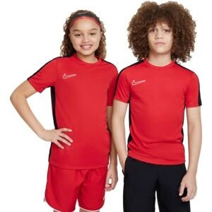 Nike DRI-FIT ACADEMY23 Dětské fotbalové tričko, červená, veľkosť M