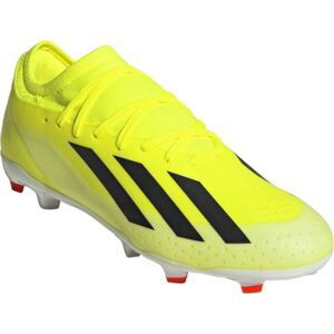 adidas X CRAZYFAST LEAGUE FG Pánské kopačky, žlutá, veľkosť 45 1/3