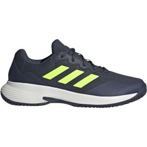 adidas GAMECOURT 2 M Pánské tenisové boty, tmavě modrá, veľkosť 45 1/3