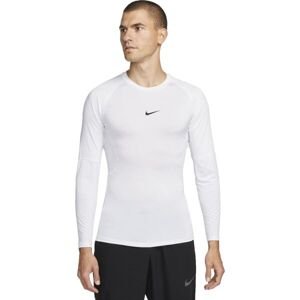 Nike DRI-FIT Pánské termotričko, bílá, veľkosť M