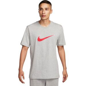 Nike SPORTSWEAR Pánské tričko, šedá, veľkosť 2XL