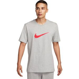 Nike SPORTSWEAR Pánské tričko, šedá, veľkosť XL