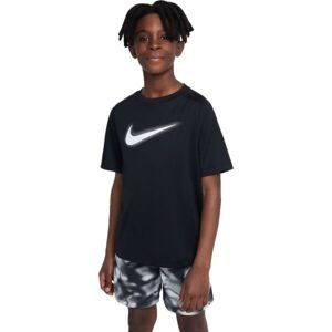 Nike DRI-FIT MULTI+ Chlapecké tričko, černá, veľkosť S