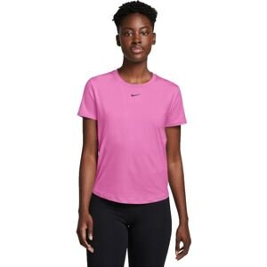 Nike ONE CLASSIC Dámské tričko, růžová, veľkosť L