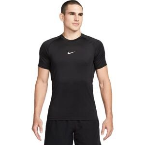 Nike PRO DRI-FIT Pánské tričko, černá, veľkosť S