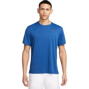 Nike DRI-FIT MILER Pánské tréninkové tričko, modrá, veľkosť M