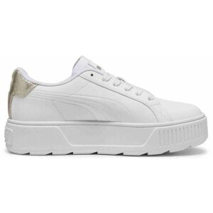 Puma KARMEN METALLIC SHINE Dámské tenisky, bílá, veľkosť 38.5