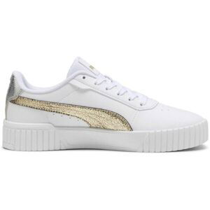 Puma CARINA 2.0 METALLIC SHINE Dámské tenisky, bílá, veľkosť 37.5