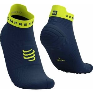 Compressport PRO RACING SOCKS V4.0 RUN Běžecké ponožky, tmavě modrá, veľkosť T3