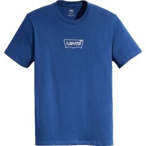 Levi's GRAPHIC CREWNECK Pánské tričko, tmavě modrá, veľkosť M