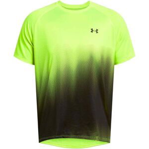 Under Armour TECH FADE Pánské tričko, reflexní neon, velikost