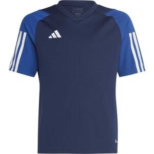 adidas TIRO 23 JERSEY Juniorský fotbalový dres, tmavě modrá, veľkosť 140