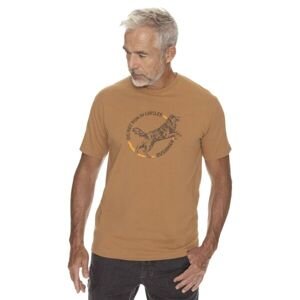 BUSHMAN DARWIN Pánské triko, hnědá, veľkosť 4xl