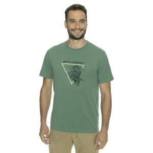 BUSHMAN DARWIN Pánské triko, zelená, veľkosť L