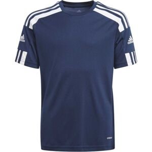 adidas SQUADRA 21 JERSEY Juniorský fotbalový dres, tmavě modrá, veľkosť 140