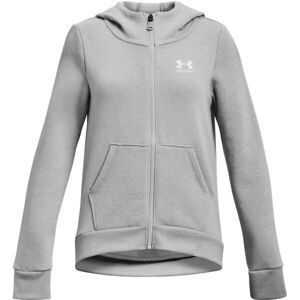 Under Armour RIVAL FLEECE LU Dívčí mikina, šedá, veľkosť L