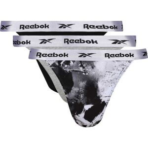 Reebok TANGA BRIEF ISLA 3pk Dámské kalhotky, černá, veľkosť M