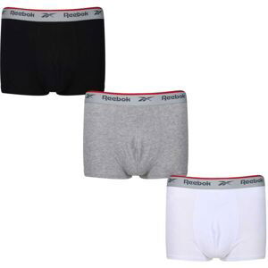 Reebok TRUNK OVETT 3pk Pánské boxerky, černá, veľkosť L