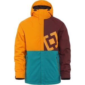 Horsefeathers TURNER Pánská lyžařská/snowboardová bunda, oranžová, velikost
