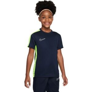 Nike DRI-FIT ACADEMY Dětské fotbalové tričko, tmavě modrá, veľkosť M