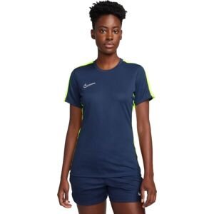 Nike DRI-FIT ACADEMY Dámské fotbalové tričko, tmavě modrá, veľkosť L