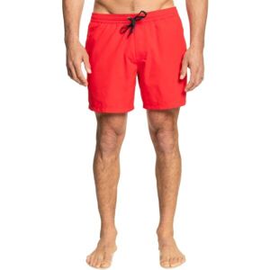 Quiksilver EVERYDAY SOLID VOLLEY 15 Pánské plavky, červená, veľkosť XL