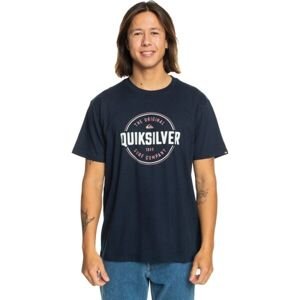 Quiksilver CIRCLE UP Pánské triko, tmavě modrá, veľkosť XXL