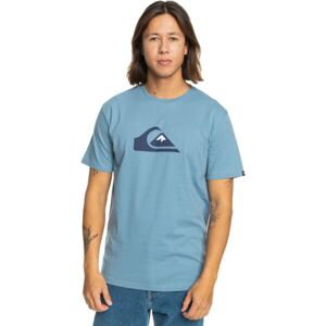 Quiksilver COMP LOGO Pánské triko, modrá, veľkosť XL