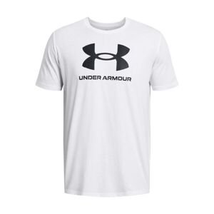 Under Armour SPORTSTYLE Pánské tričko, bílá, veľkosť L