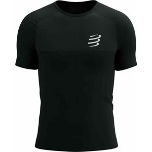 Compressport PERFORMANCE SS TSHIRT M Pánské běžecké triko, černá, veľkosť S