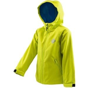 Pidilidi SOFTSHELLOVÁ OUTDOOROVÁ BUNDA Dětská outdoorová bunda, reflexní neon, veľkosť 104