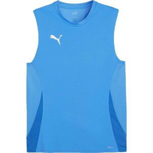 Puma TEAMGOAL SLEEVELESS JERSEY Rozlišovací dres, modrá, veľkosť L