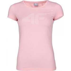 4F WOMEN´S T-SHIRT Dámské tričko, růžová, velikost