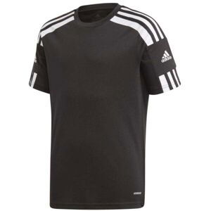 adidas SQUADRA 21 JERSEY Chlapecký fotbalový dres, černá, velikost