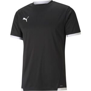 Puma TEAM LIGA JERSEY TEE Pánské fotbalové triko, černá, veľkosť L