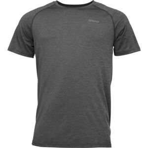 Fitforce ZEND Pánské fitness triko, tmavě šedá, veľkosť L