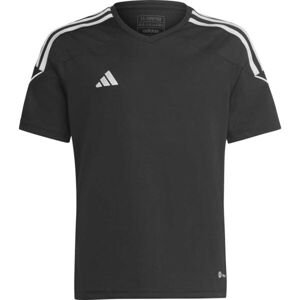 adidas TIRO 23 JERSEY Dětský fotbalový dres, černá, veľkosť 152