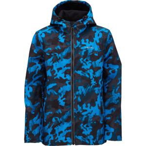 Lewro YORDAN Chlapecká softshellová bunda, modrá, veľkosť 164-170