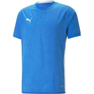 Puma TEAMCUP JERSEY Pánské fotbalové triko, modrá, velikost