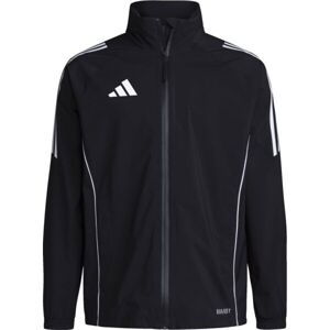 adidas TIRO24 RAIN JACKET Pánská sportovní bunda, černá, velikost