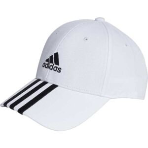 adidas 3-STRIPES BASEBALL CAP Kšiltovka, bílá, veľkosť OSFM