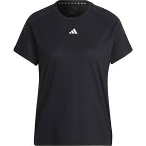 adidas TRAIN ESSENTIALS TEE Dámské tréninkové tričko, černá, veľkosť XS
