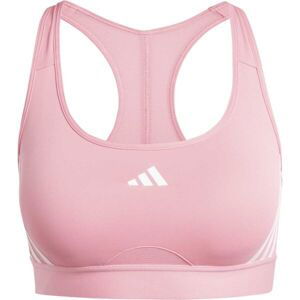 adidas POWERIMPACT TRAIN 3-STRIPES BRA Dámská sportovní podprsenka, růžová, veľkosť sab