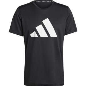 adidas RUN IT T-SHIRT Pánské triko, černá, velikost