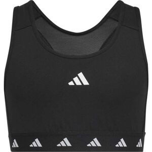 adidas TECHFIT SPORTS BRA Dívčí sportovní podprsenka, černá, veľkosť 152