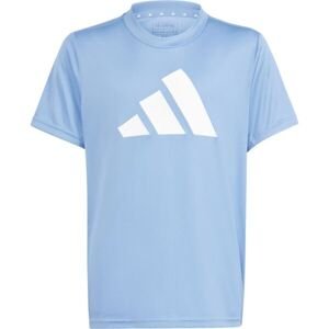 adidas TRAIN ESSENTIALS TEE Chlapecké tričko, světle modrá, velikost