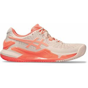 ASICS GEL-RESOLUTION 9 W Dámská tenisová obuv, růžová, velikost 39.5